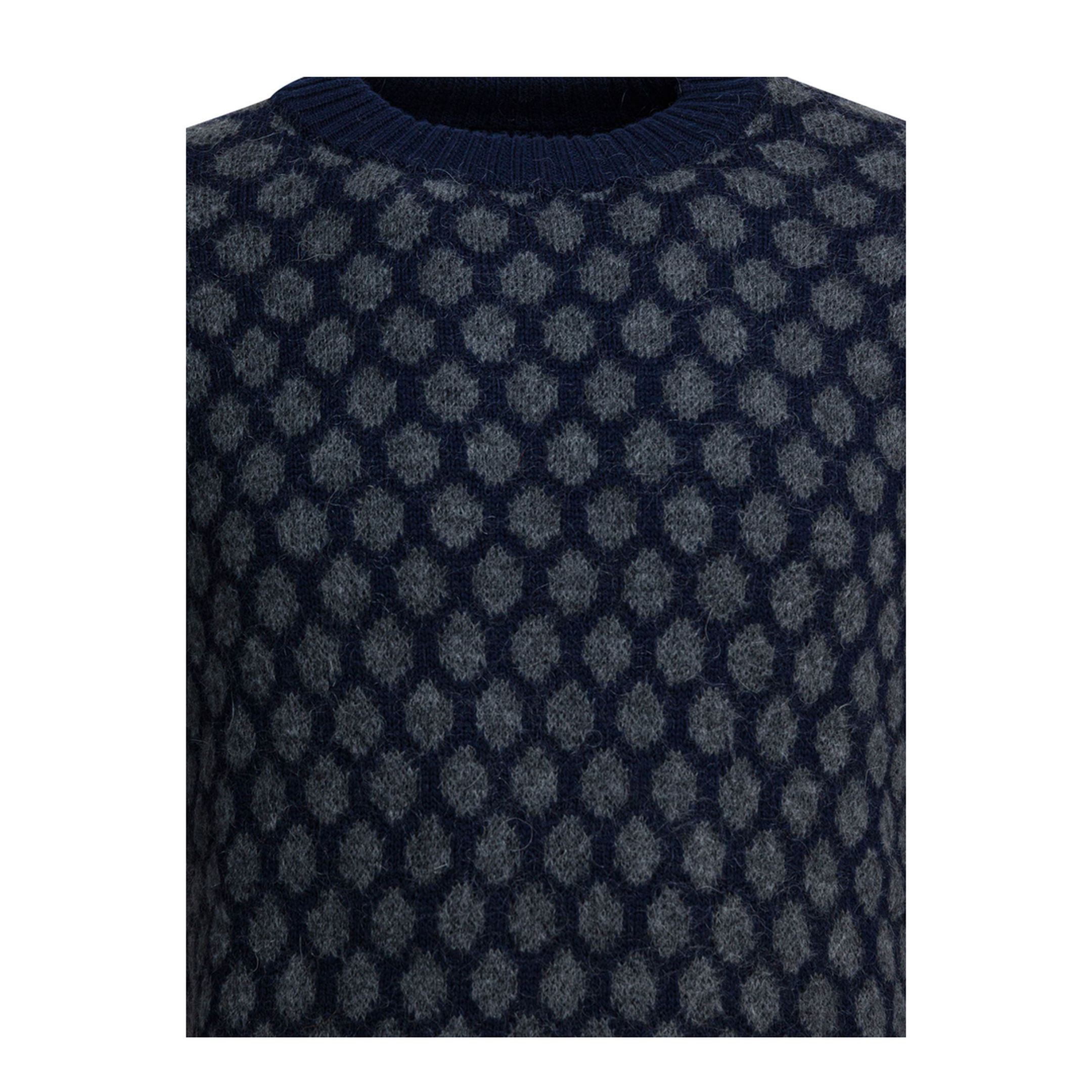 MAYFEYR - Rakkì - Paul Crewneck Sweater - PAULWVWMBLUNOTTEGRIGIO