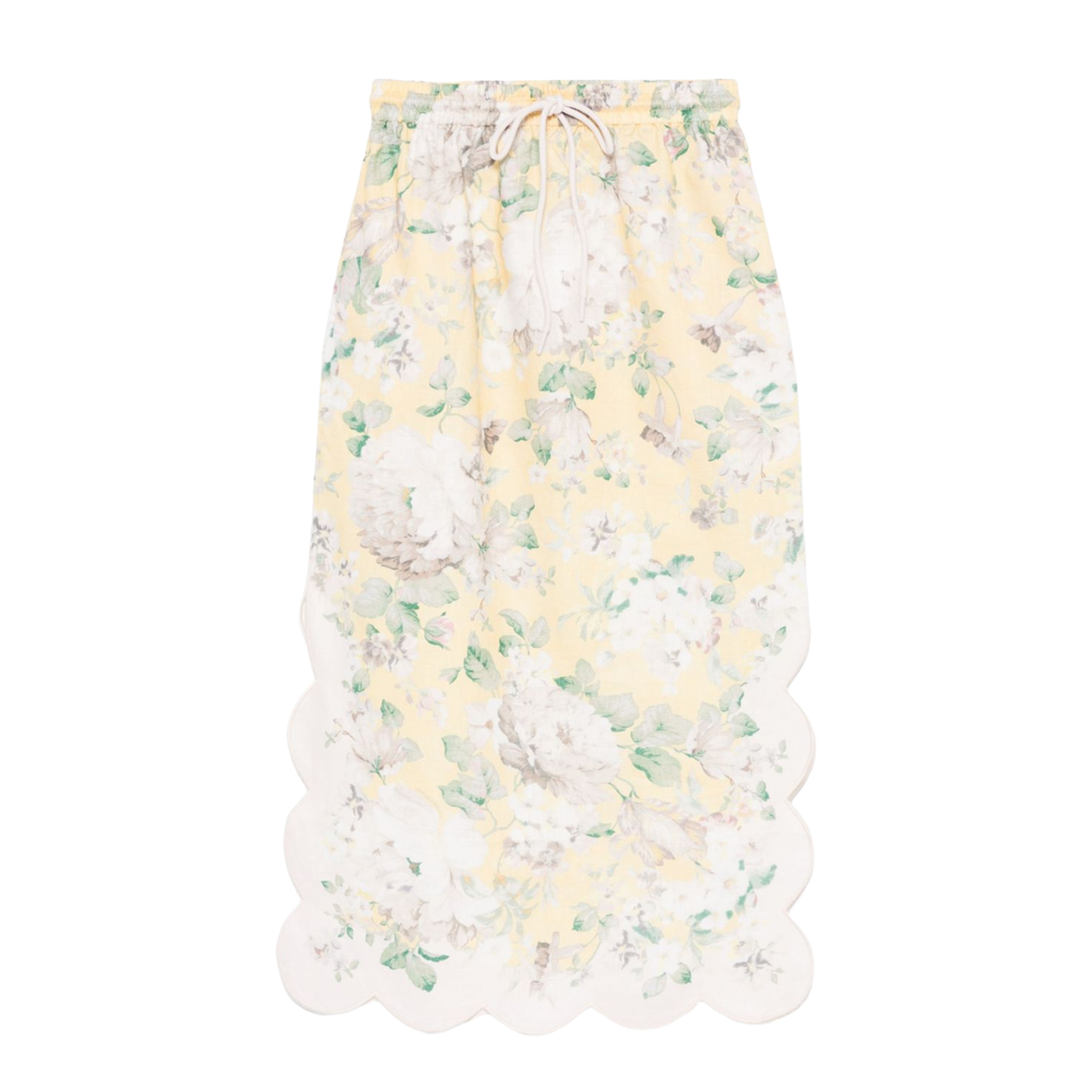 Acacia Printed Linen Skirt
