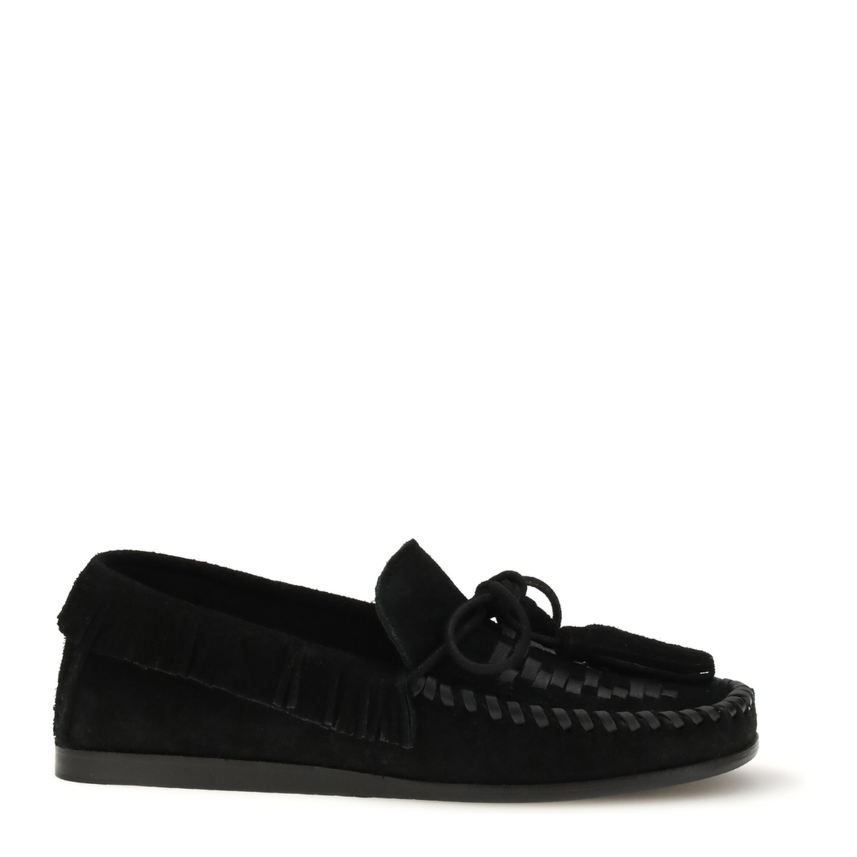 MAYFEYR - Isabel Marant - Suede Fitza Loafers - MC0019FCC2A05S01BK