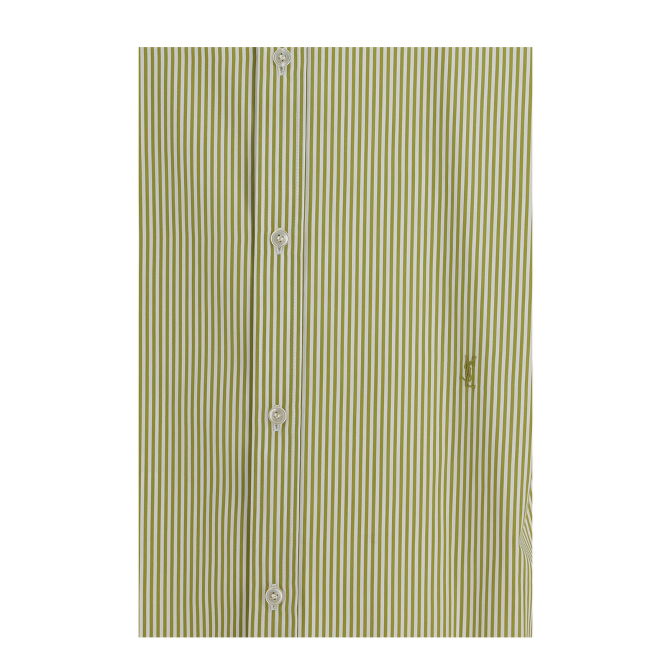 MAYFEYR - Saint Laurent - Vertical Striped Button Shirt - 865483Y260D