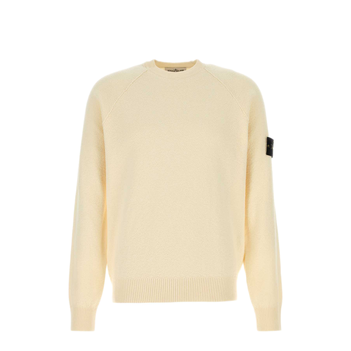 MAYFEYR - Stone Island - Cream Cotton Sweater - L1S155100020S01B9V0093