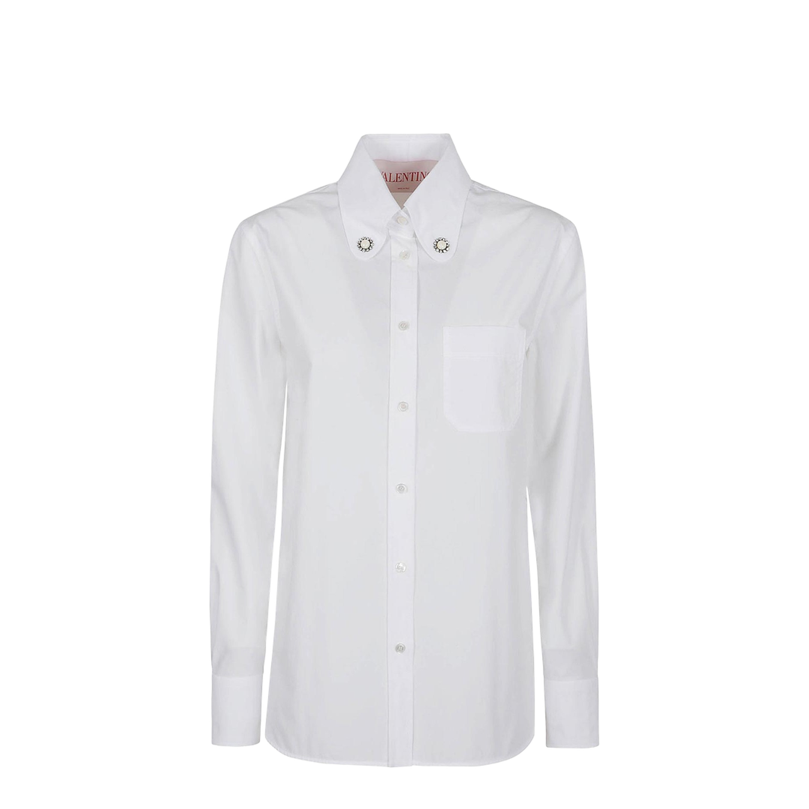 Cotton Shirt In White