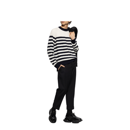 Sweater with Striped Pattern