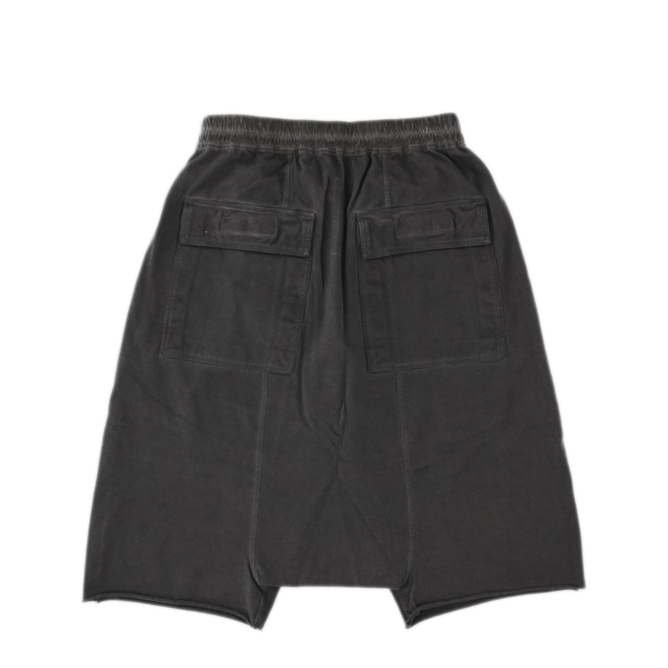 MAYFEYR - Rick Owens - Black Cotton Shorts - DU02F6380RIGDP139