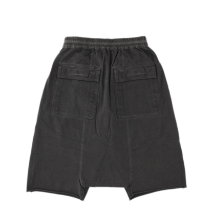 MAYFEYR - Rick Owens - Black Cotton Shorts - DU02F6380RIGDP139