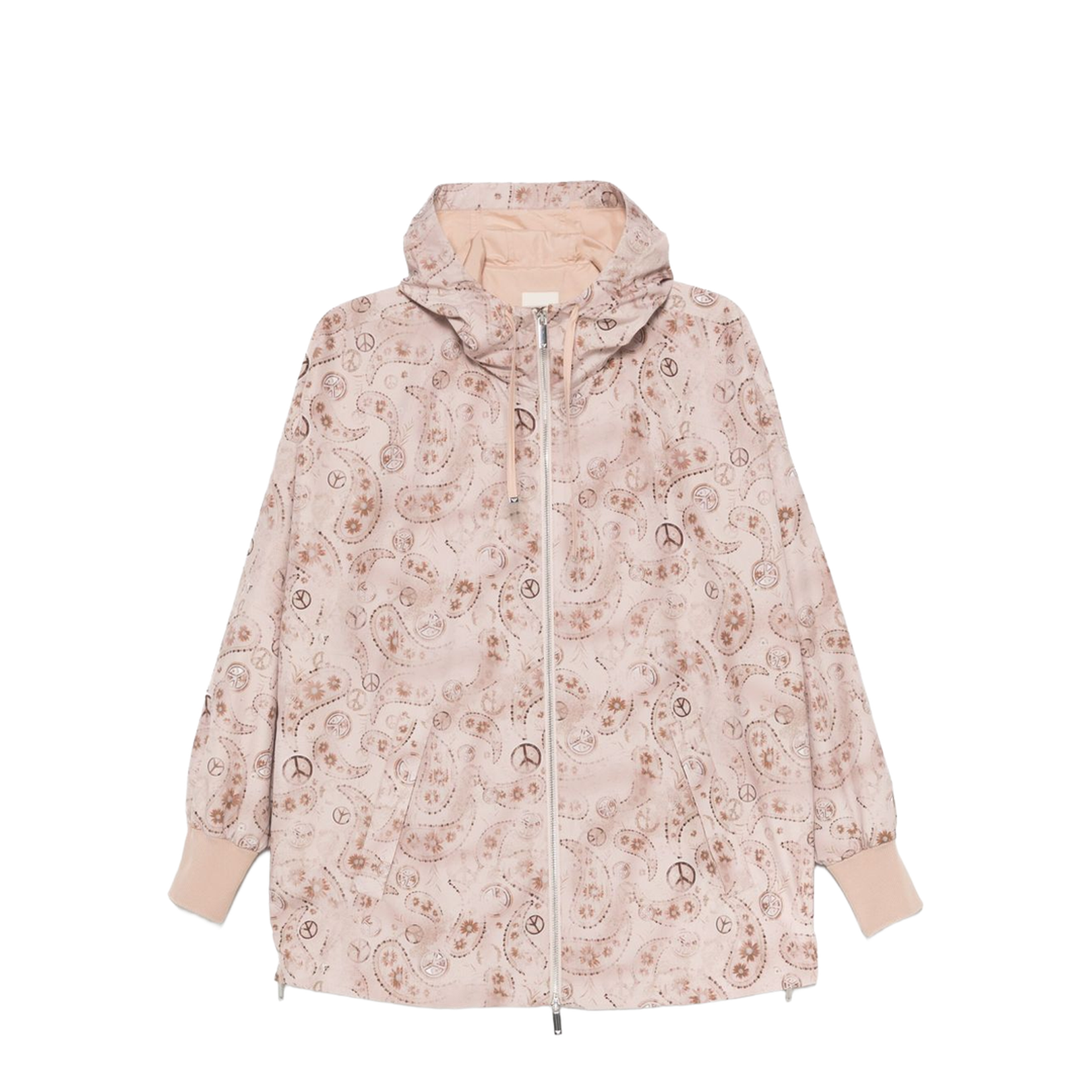 Printed Blouson Jacket