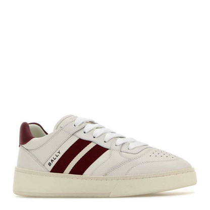MAYFEYR - Bally - Rebby White Leather Sneakers - MSK08YVT179I0I0