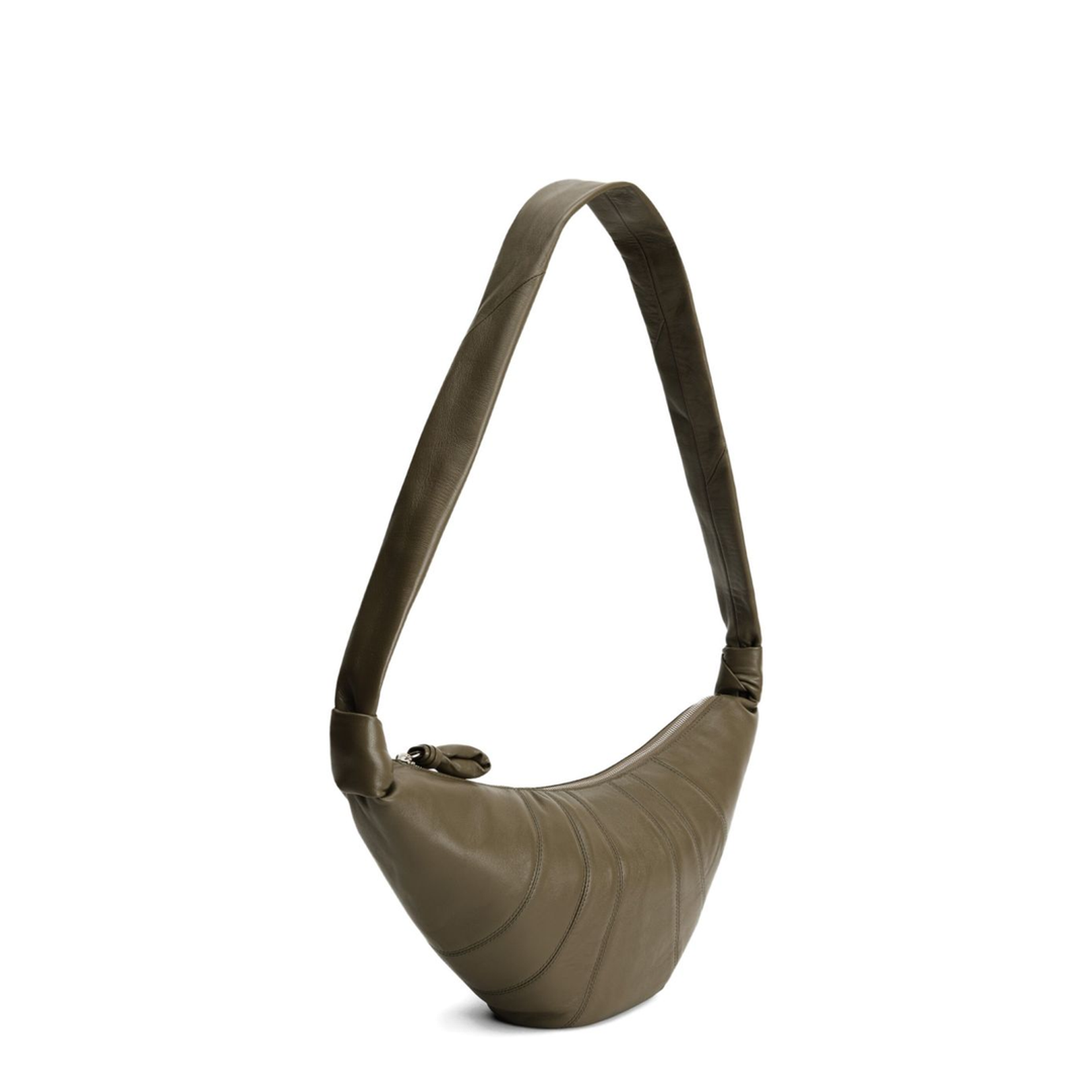 Croissant Medium Leather Shoulder Bag