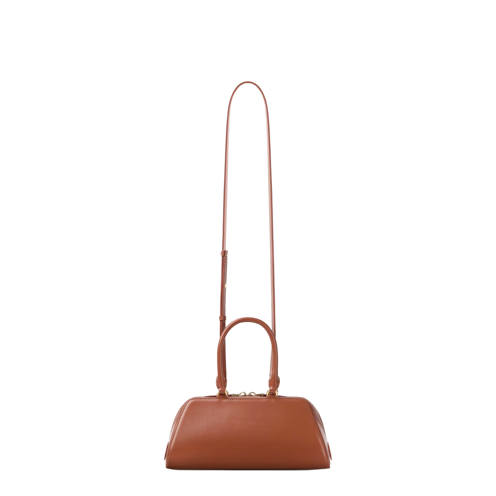 Small Antigona East-West Bag in Box Leather