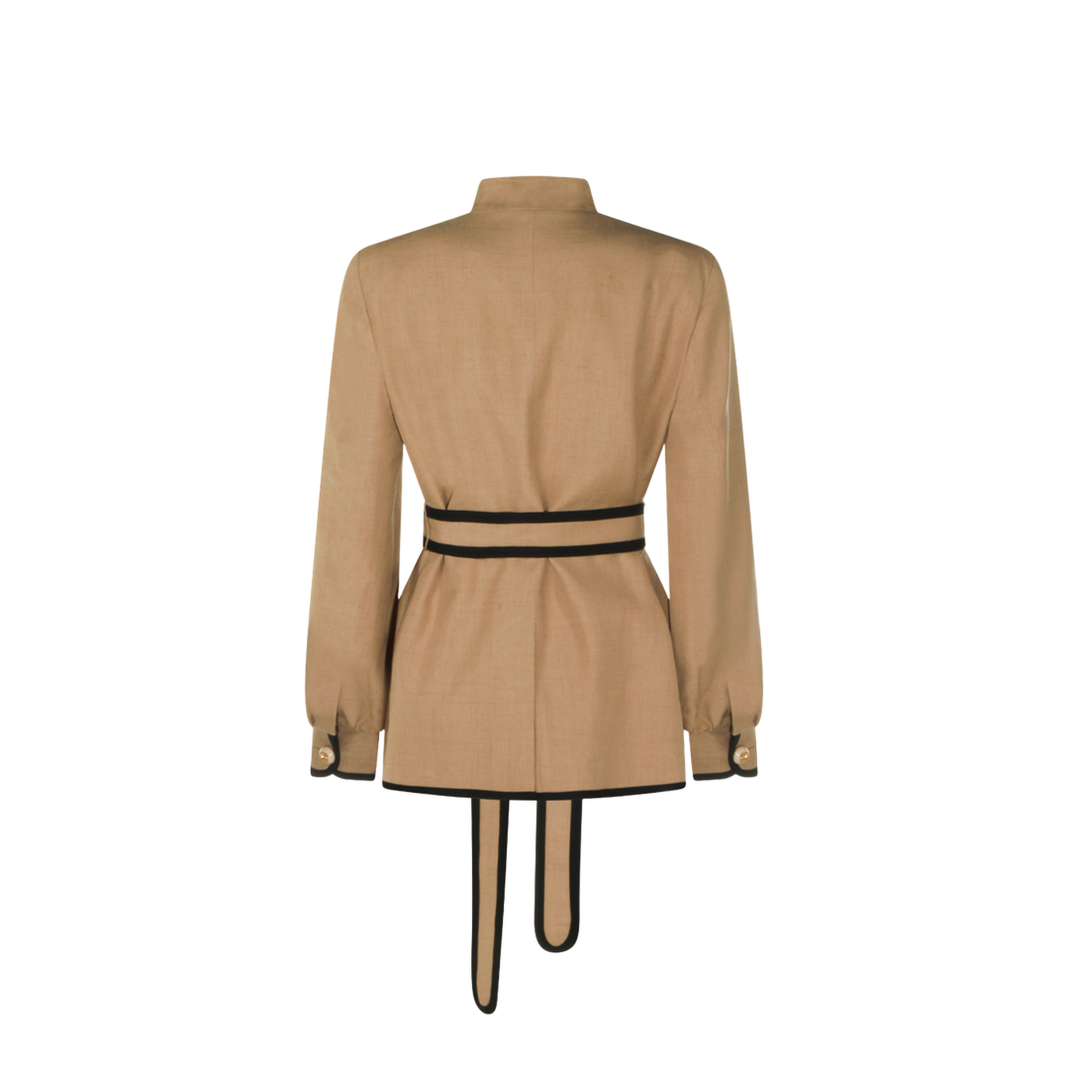 Caban Embroidered Logo Jacket