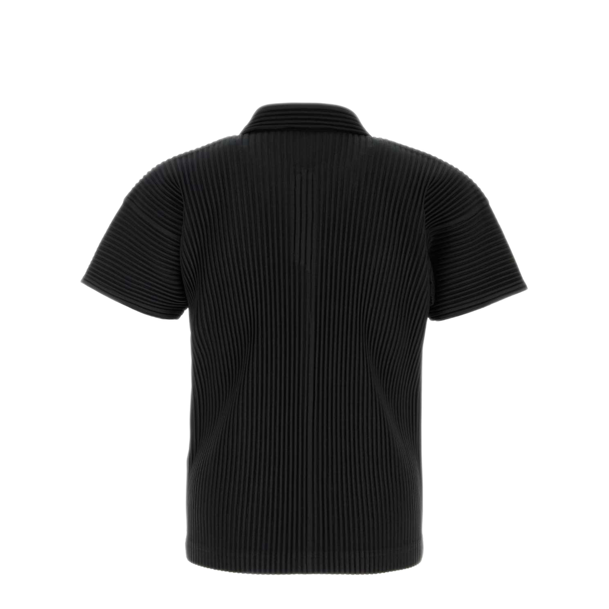 MAYFEYR - Bao Bao Issey Miyake - Basics Black Polyester Polo Shirt - HP68JM53015