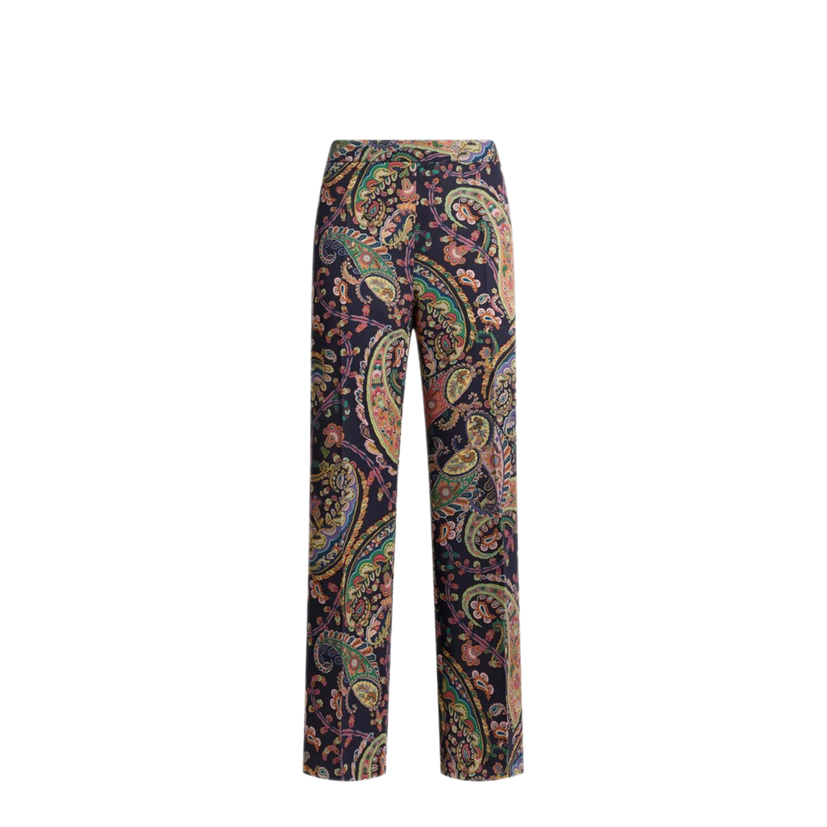 Paisley Foliage Bootcut Pants