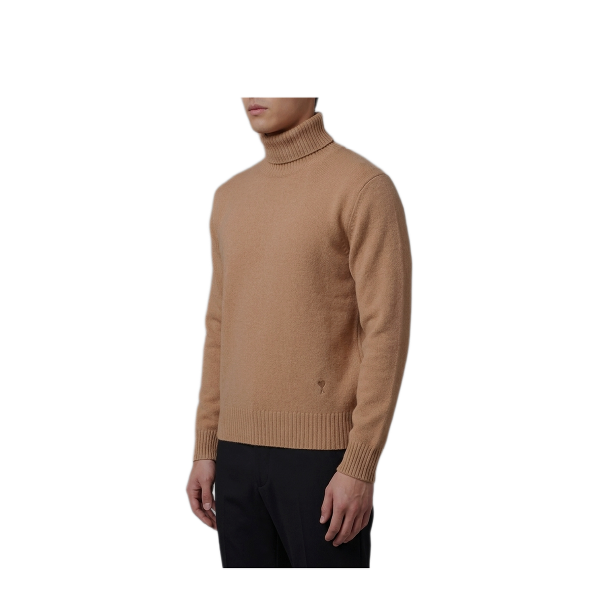 MAYFEYR - Ami Paris - Ami De Coeur Turtleneck Sweater - HKS833005280
