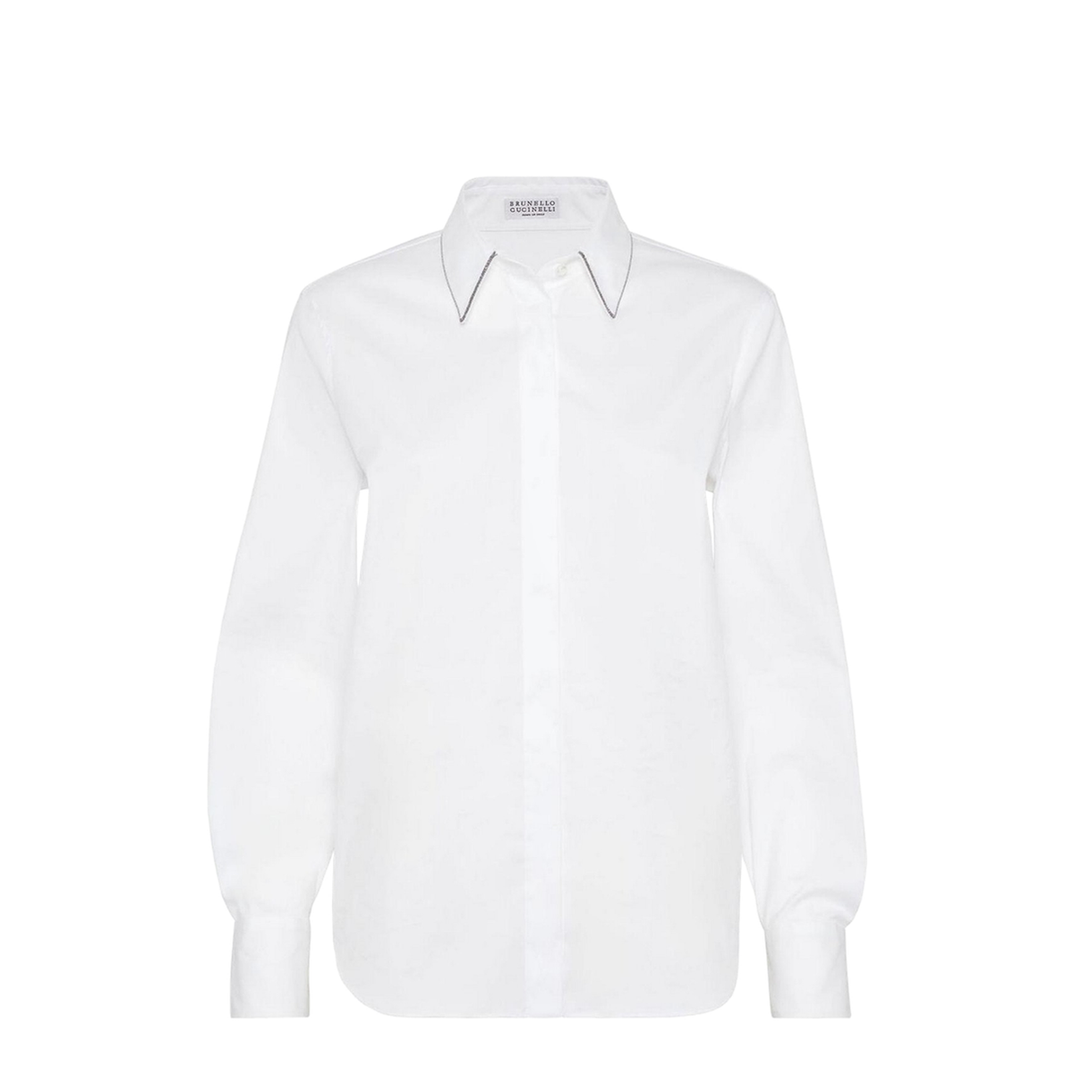 White Poplin Shirt