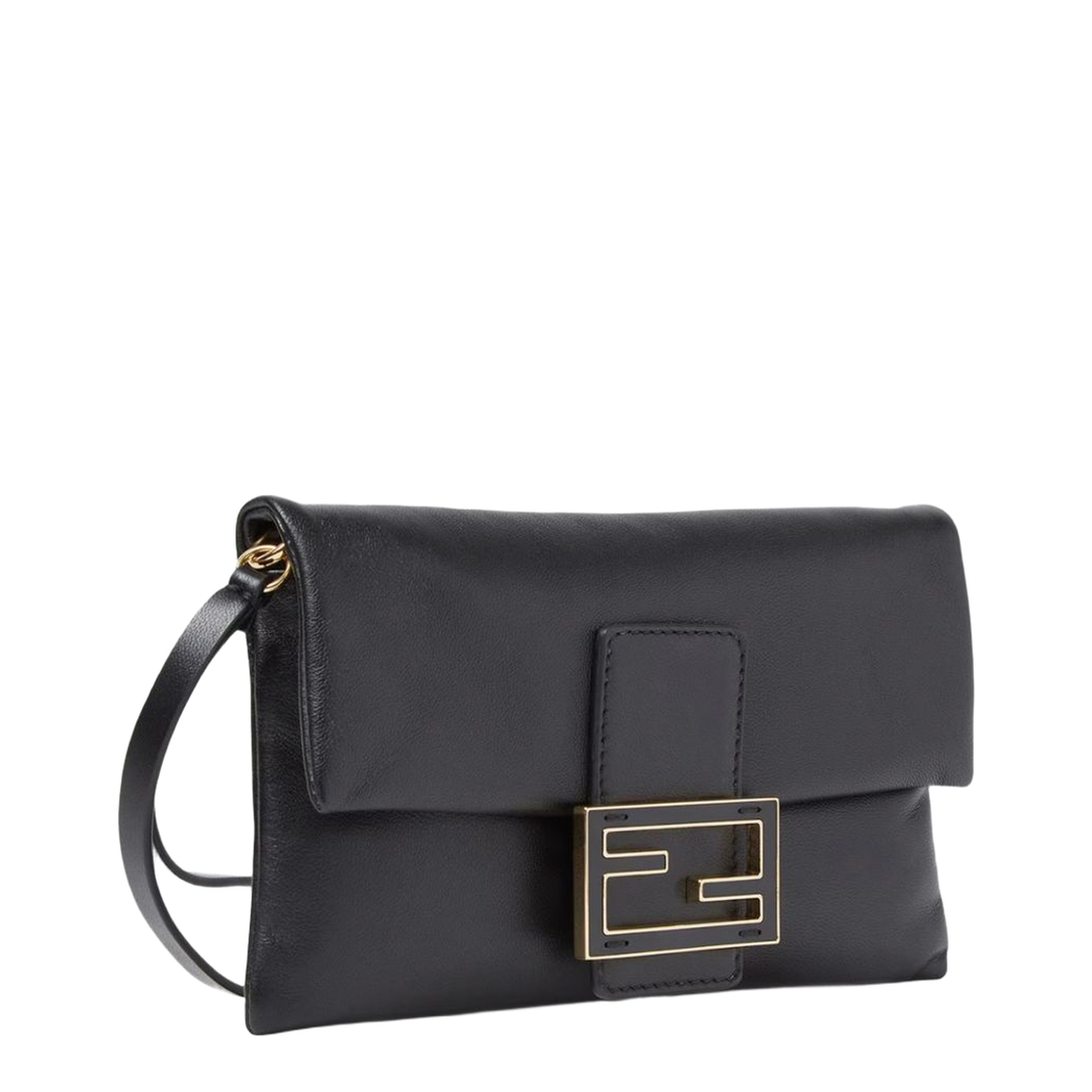 Mamma Baguette Pouch Nappa Leather - Black