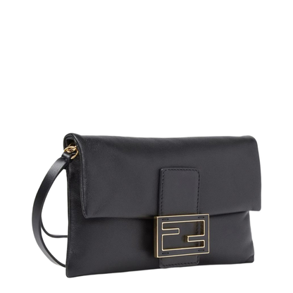 Mamma Baguette Pouch Nappa Leather - Black