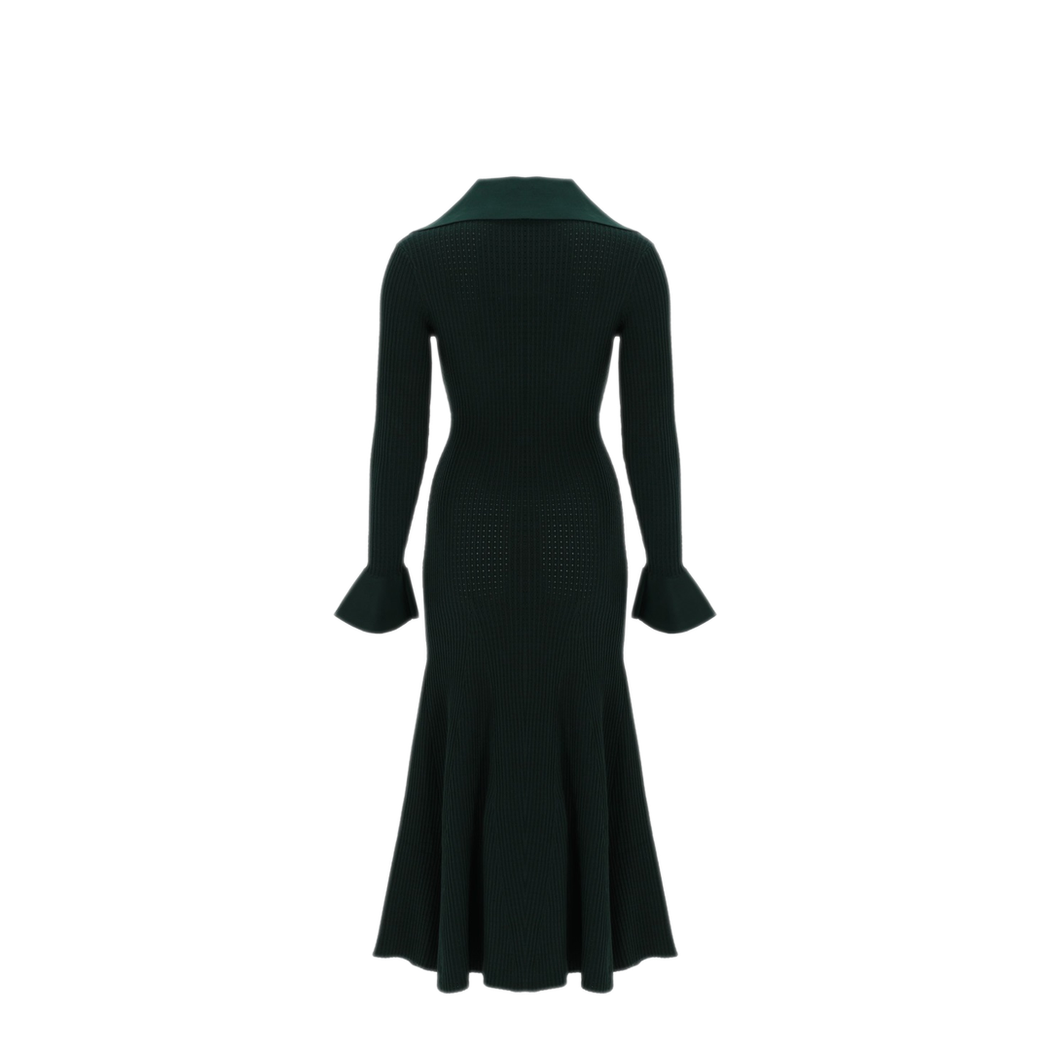 MAYFEYR - Self Portrait - Midi Dress With Cut Out - RS26138MAGGREEN