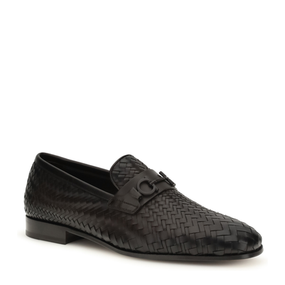 MAYFEYR - Ferragamo - Woven Gancini Loafers - 792751