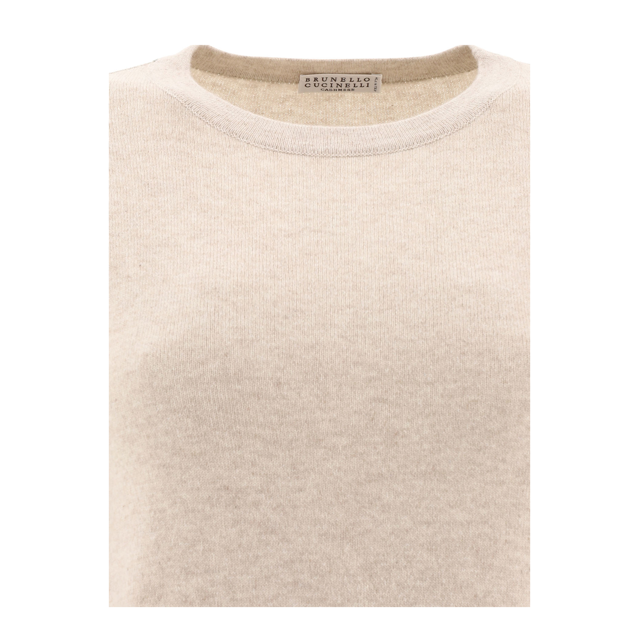Cashmere Sweater with Monili