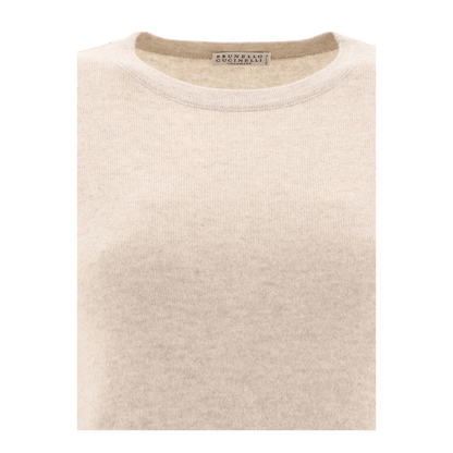 Cashmere Sweater with Monili
