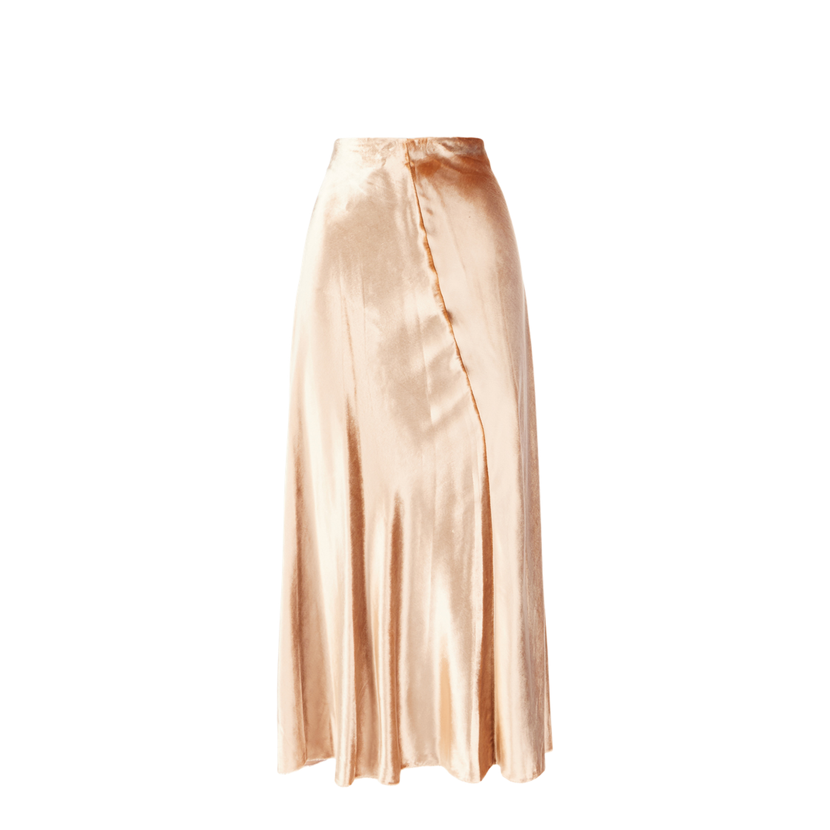 Velvet Midi Skirt