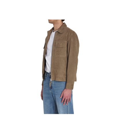 MAYFEYR - Arma - Kale Jacket In Suede - 002G261015SOIL