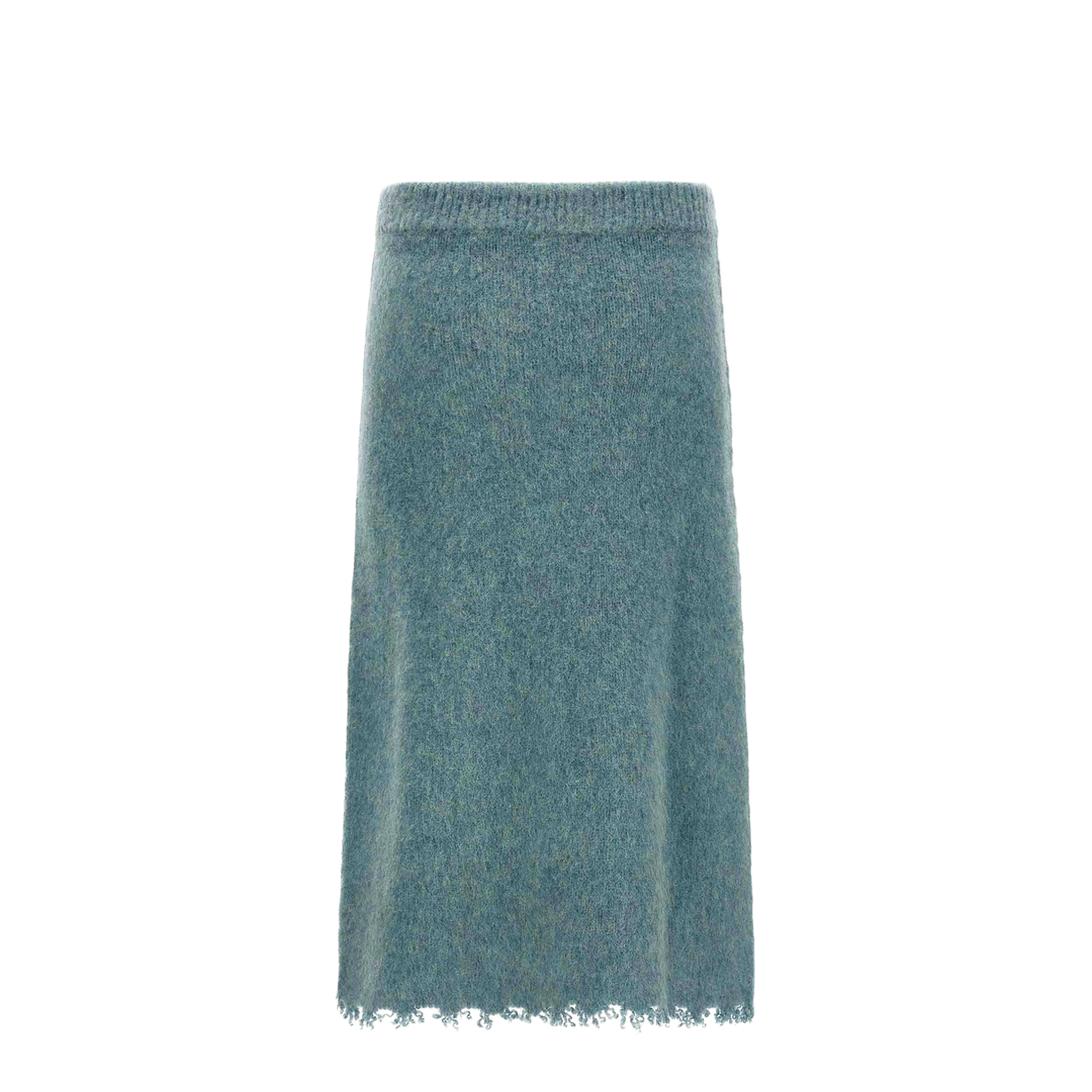 Wool Knit Skirt