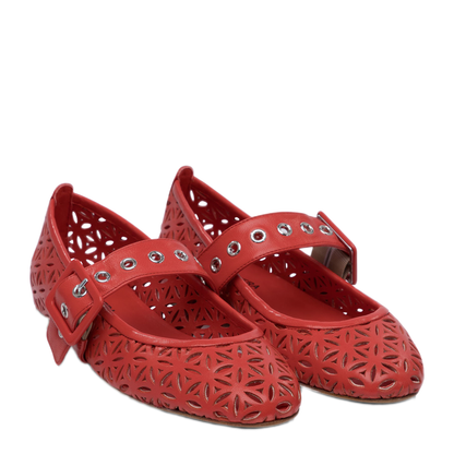 MAYFEYR - Halmanera - Ballerinas Red - DOS56BARONROSSO
