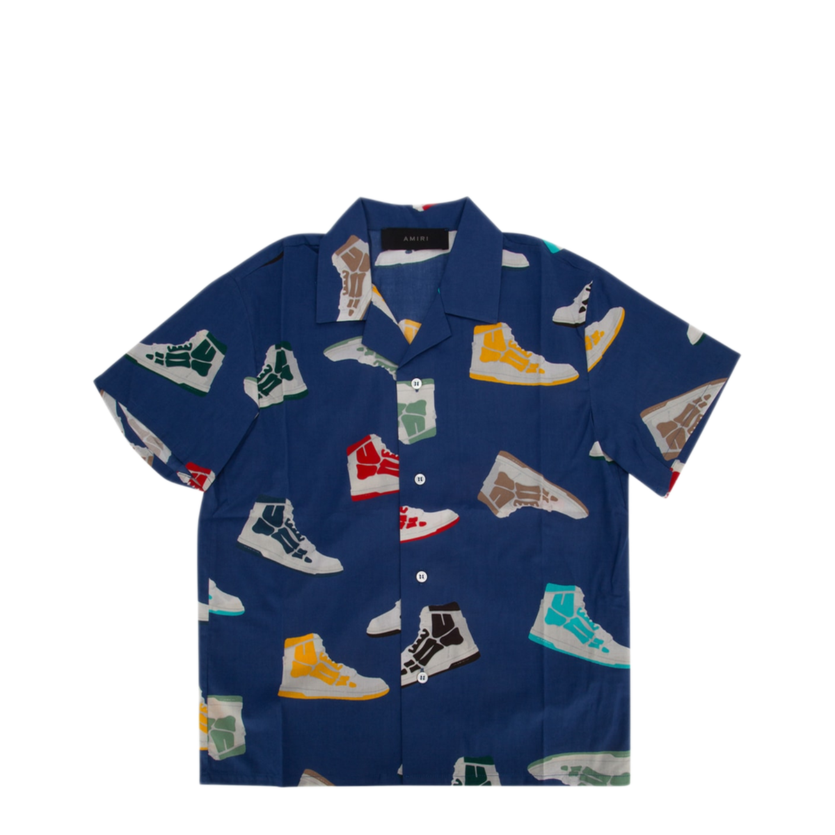 Blue Bowling Shirt