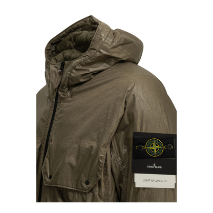 MAYFEYR - Stone Island - Light Nylon 3L Tc Short Down Jacket - L2S154100056S0419V005G