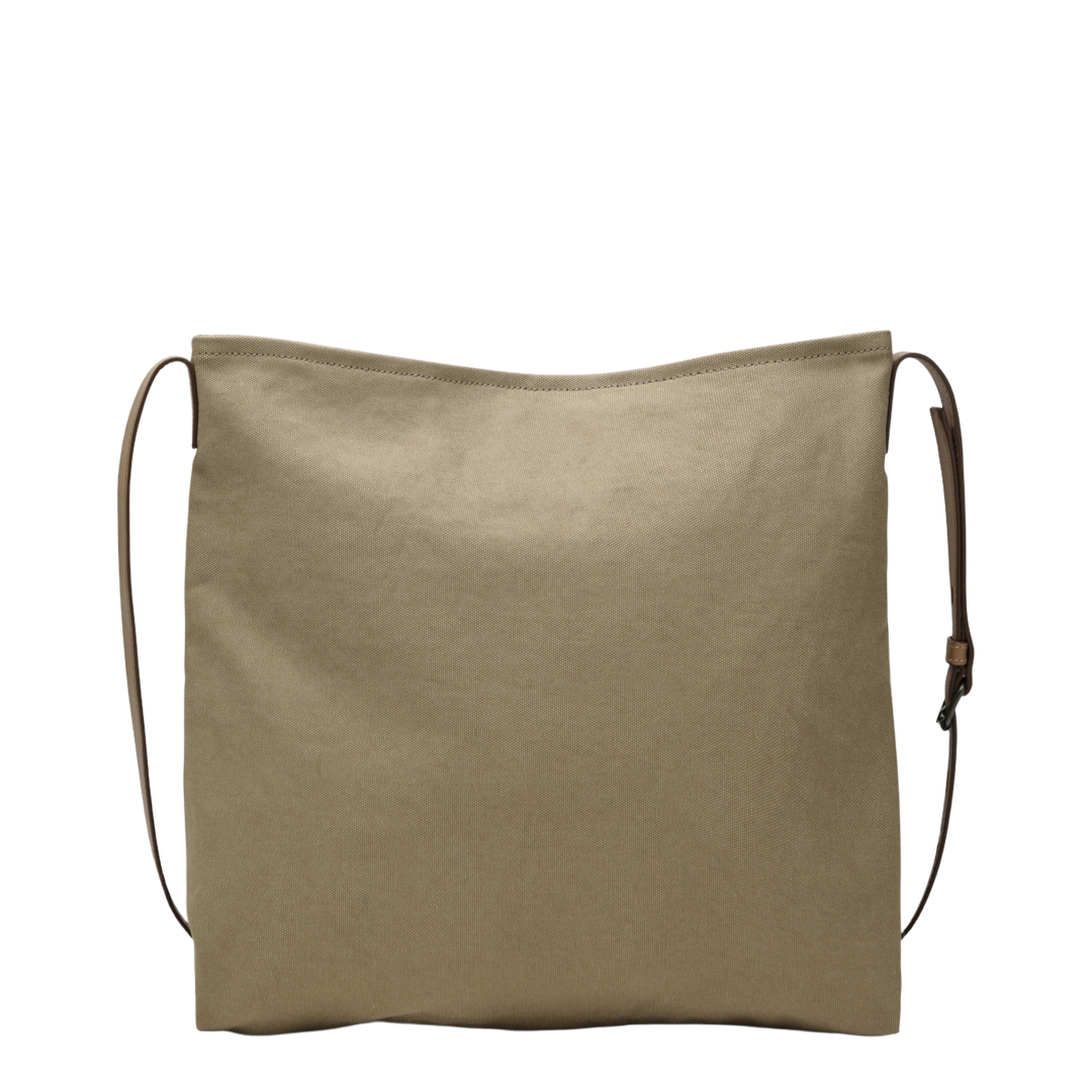 MAYFEYR - Prada - Khaki Route Canvas And Leather Crossbody Bag - 2VH207OOO2G6SF0241
