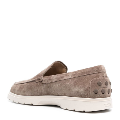 Suede Slip-On Loafers