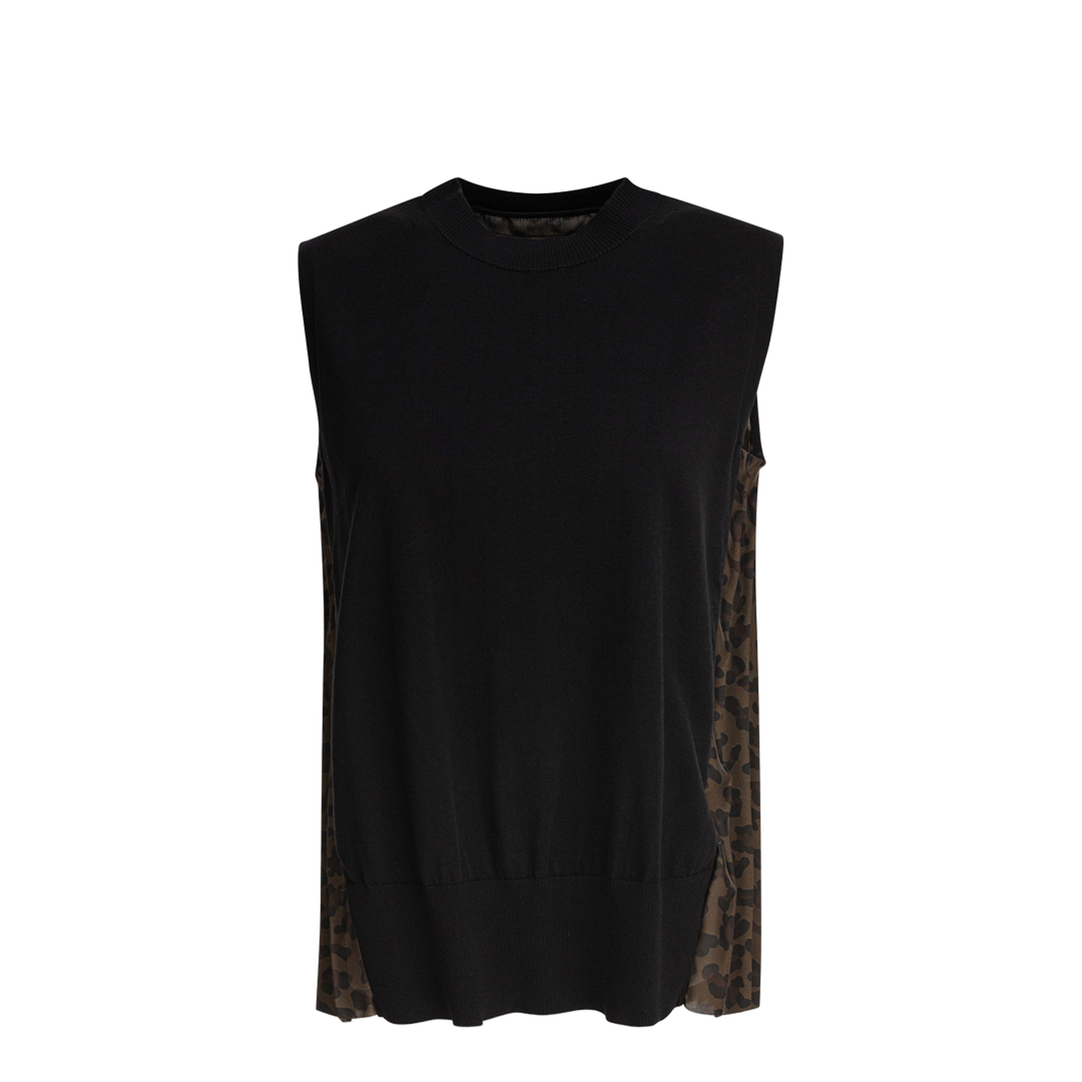 MAYFEYR - Sacai - Leopard Print Top - 25-07906602