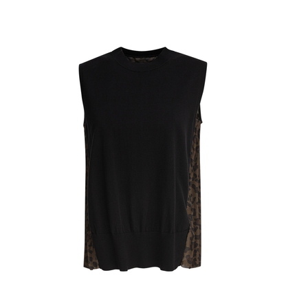MAYFEYR - Sacai - Leopard Print Top - 25-07906602
