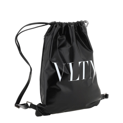 Black Leather VLTN Sack