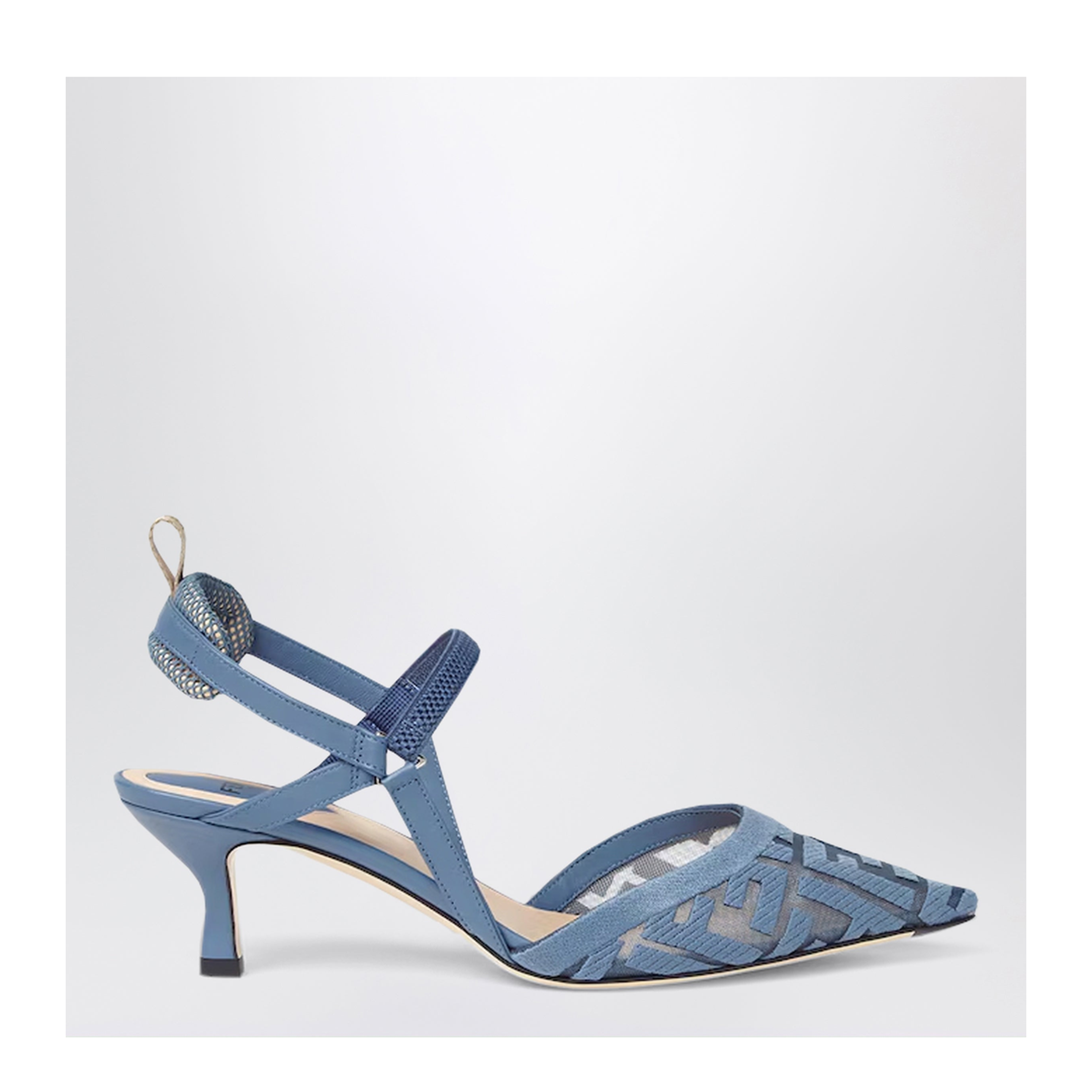 MAYFEYR - Fendi - Light Blue Colibrì Lite Slingback - 8J8558AY0MF1XHP