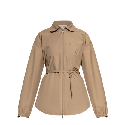 MAYFEYR - Moncler - Beige Cotton Poplin Zip-Up Shirt Jacket - L10932F00021597LQ20J