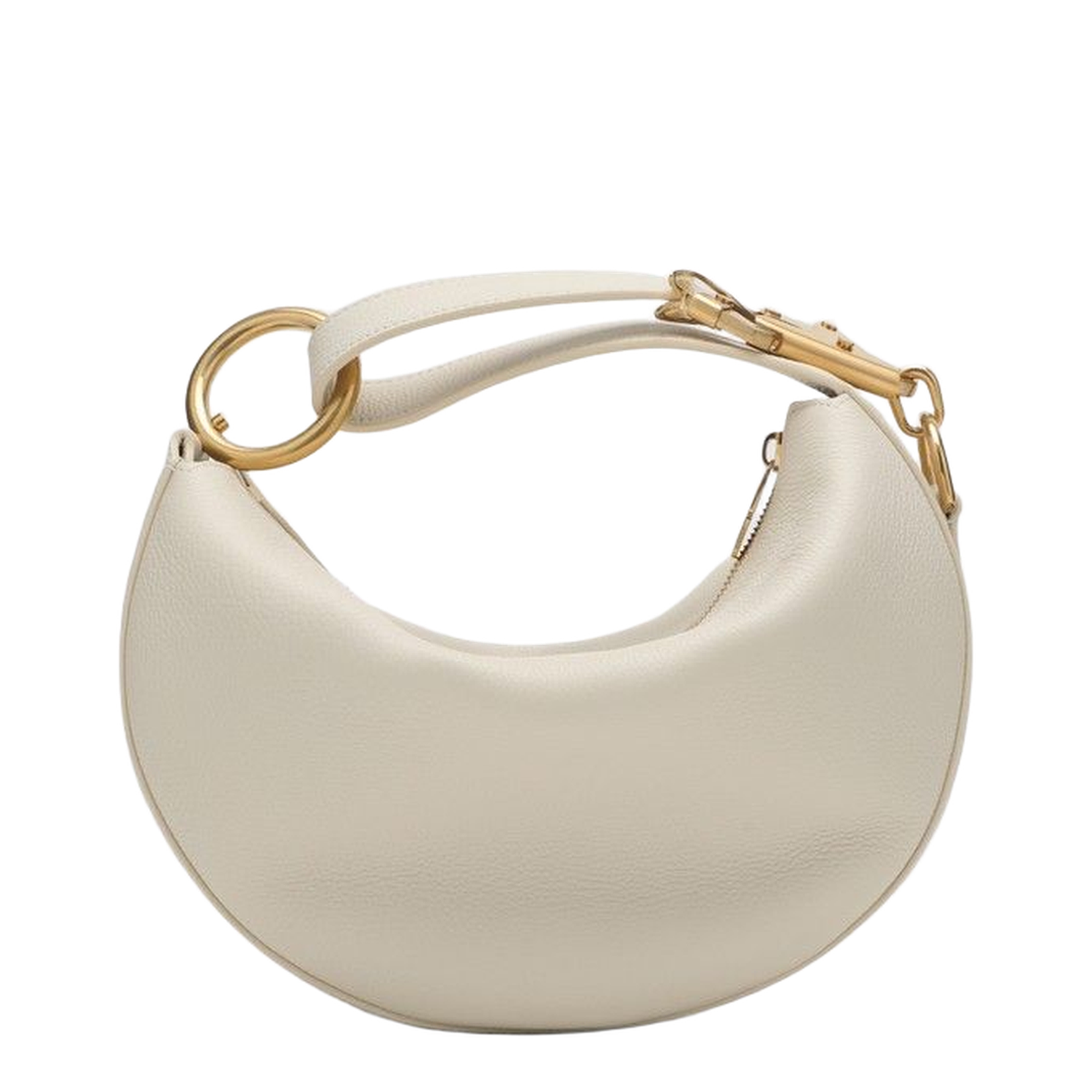 Ivory Leather Knight Handbag