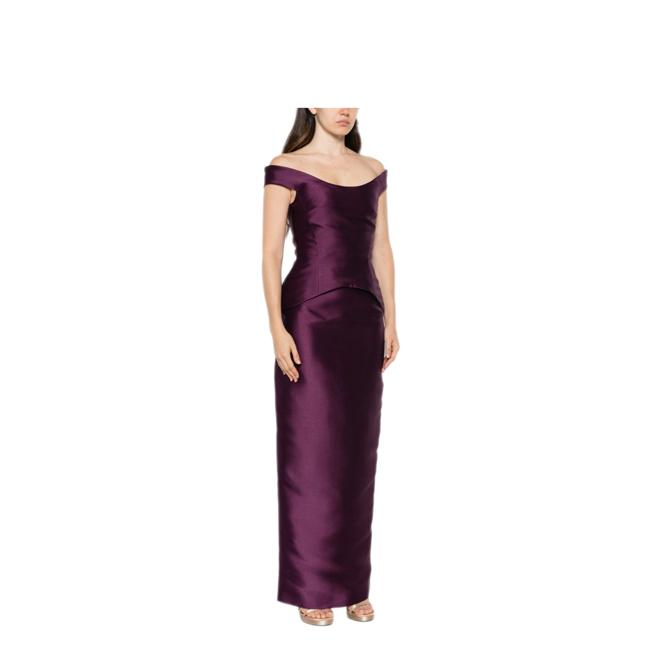 MAYFEYR - Solace London - Violet Dresses - OS49024DAMSON