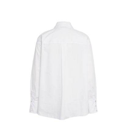 MAYFEYR - Elisabetta Franchi - Cotton Shirt With Tie - CA15261E2100