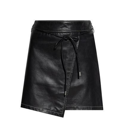 Leather Mini Skirt
