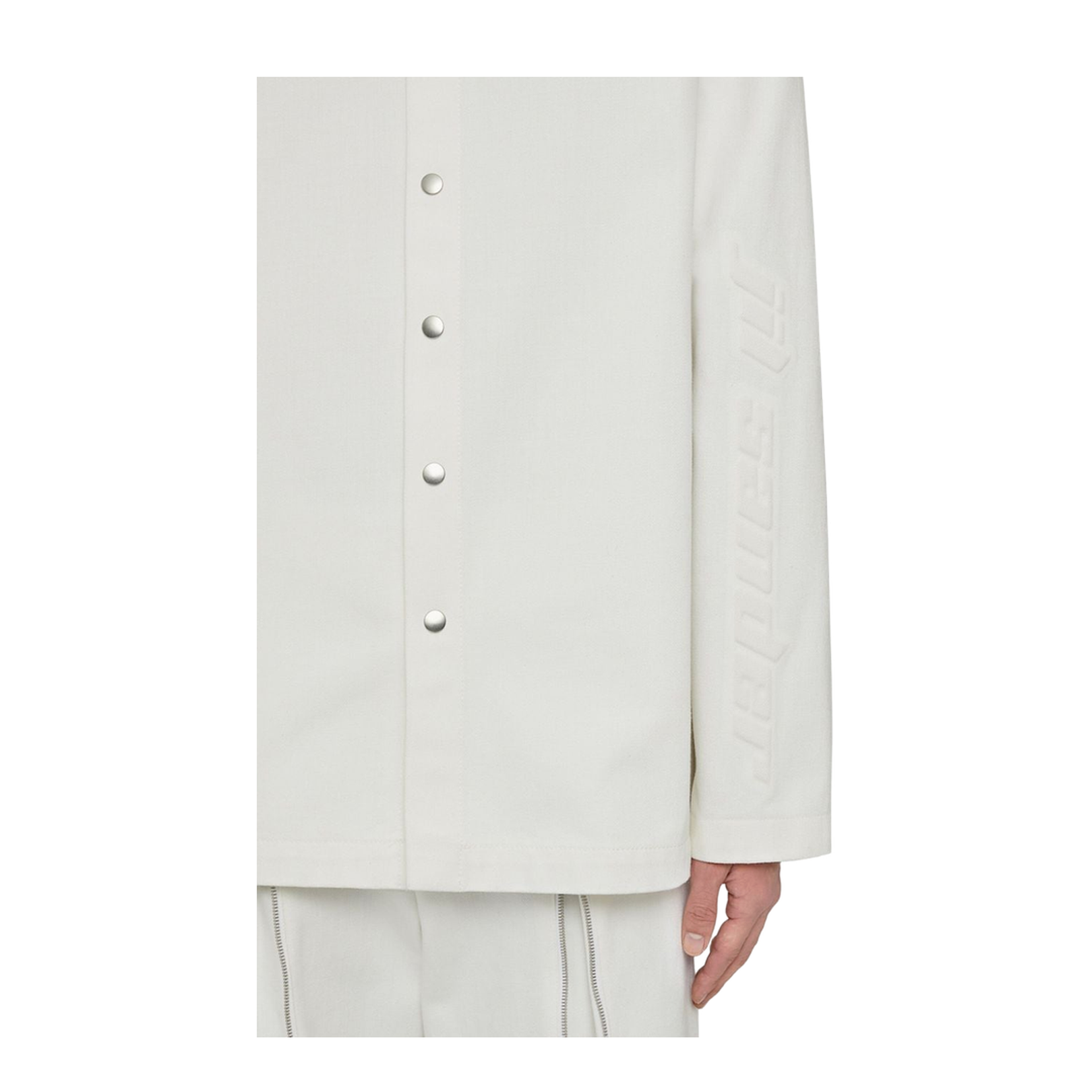 Logo-Embossed Cotton Shirt