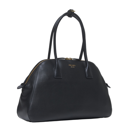 Leather Shopping Medium Bag