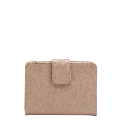 MAYFEYR - Prada - Powder Saffiano Leather Small Continental Wallet - 1ML018QHHF0236