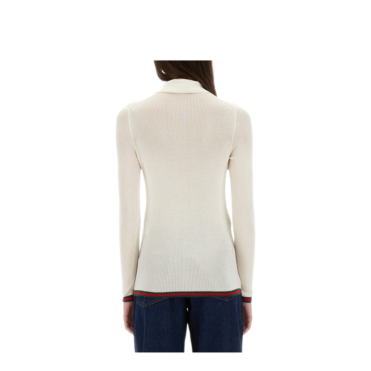 Cashmere and Silk Polo Shirt