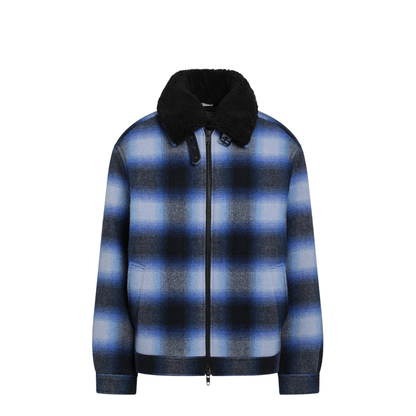 MAYFEYR - Balenciaga - Plaid Wool Flannel Bomber Jacket - A001YNTRU133964