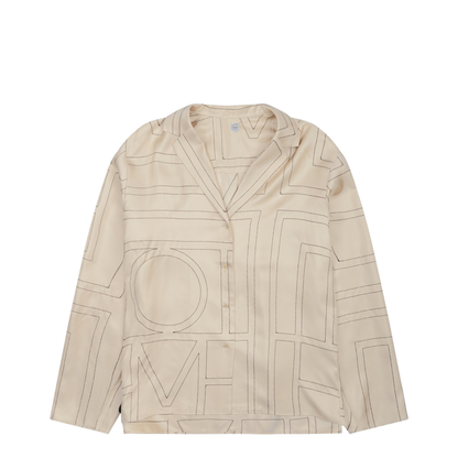 Beige Monogram Shirt