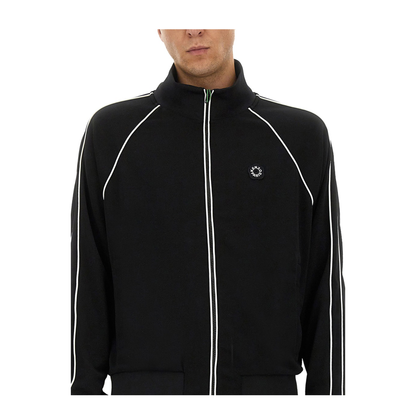 Zippered Track Sweatshirt
