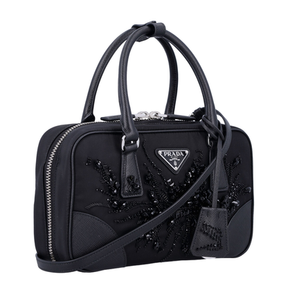 Embroidered Detailing Mini Bag