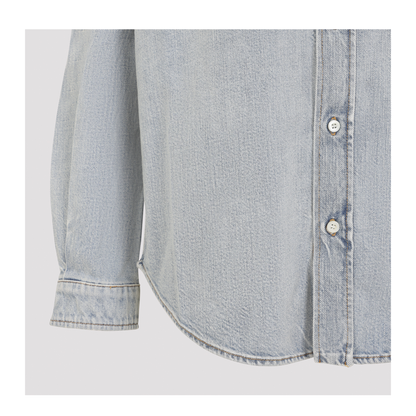 MAYFEYR - Miu Miu - Denim Shirt - GWC145SOOO192VF0013